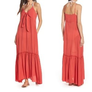 Elan | Dresses | Elan Front Tie Maxi Dress Long Flowy Cover Up Beach Dress | Poshmark Elan | Dresses | Elan Front Tie Maxi Dress Long Flowy Cover Up Beach Dress | Poshmark